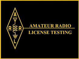 Ham radio license testing.
