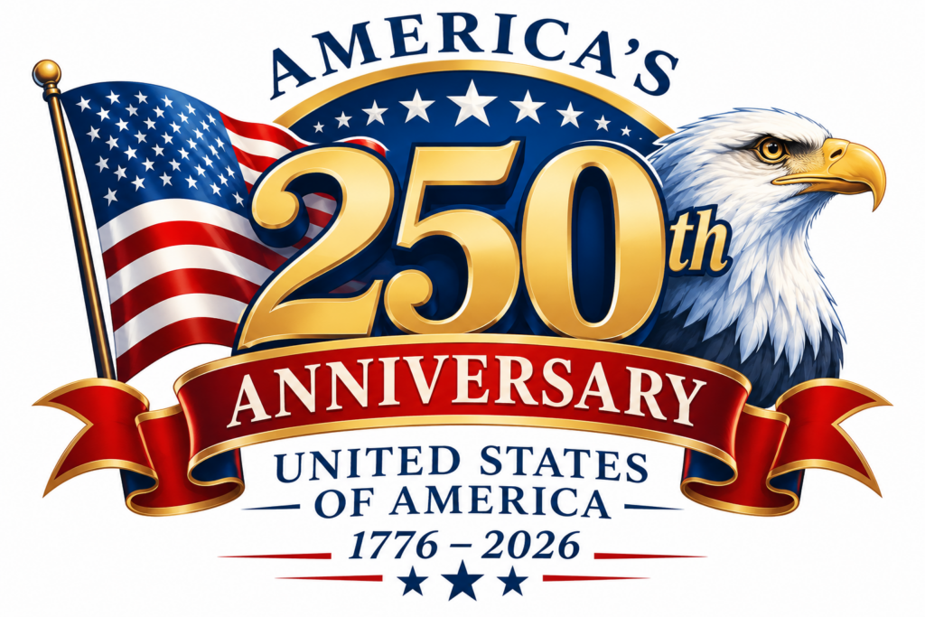 Celebrating 250 years of liberty and freedom in the United States.